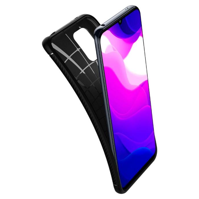 UTGATT5 - Spigen Rugged Armor Xiaomi Mi 10 Lite - Matte Black