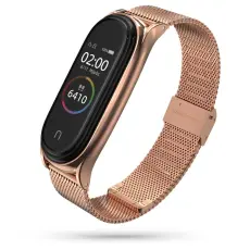Tech-Protect - Tech-Protect Milaneseband Xiaomi Mi Smart Band 5 - Rose Gold