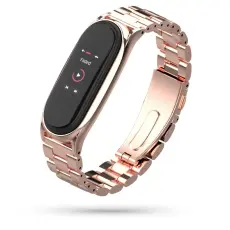 Tech-Protect - Tech-Protect Stainless Xiaomi Mi Smart Band 5 - Rose Gold