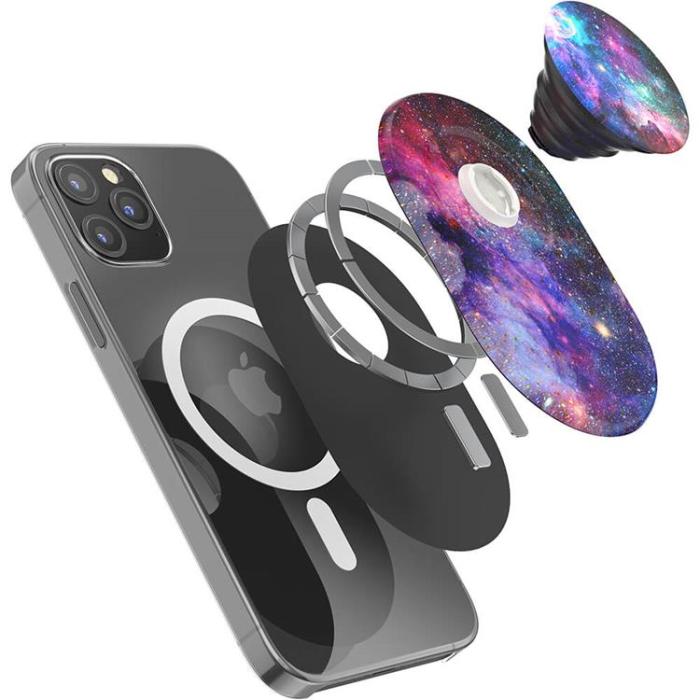 UTGATT1 - POPSOCKETS PopGrip För MagSafe - Nebula Blå