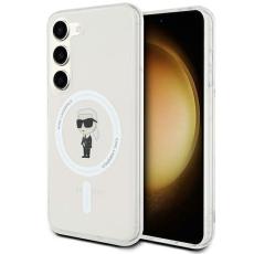 KARL LAGERFELD - Karl Lagerfeld Mobilskal till Galaxy S24 MagSafe IML Ikonik - Transparent