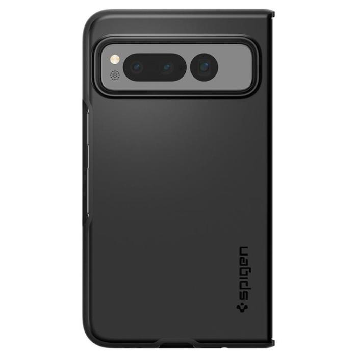 UTGATT - Spigen Google Pixel Fold Mobilskal Thin Fit - Svart