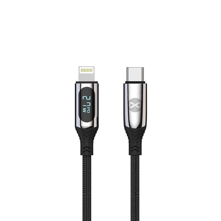 Forever USB-C till Lightning kabel 27W 1m - Svart | 3541 | AlltMobil