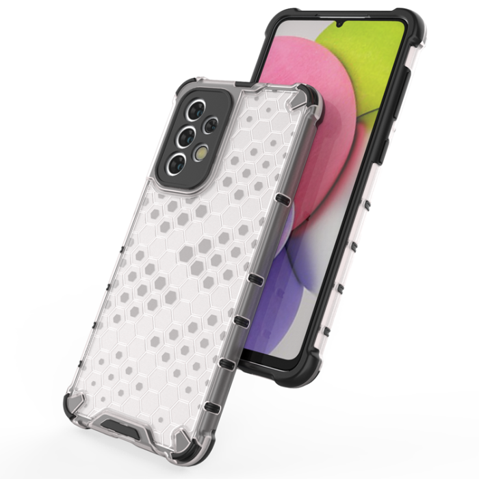 OEM - Galaxy A33 5G Skal Honeycomb Armored - Blå