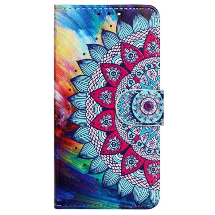 OEM - iPhone 14 Pro Max Plånboksfodral Folio Flip - Mandala Flower