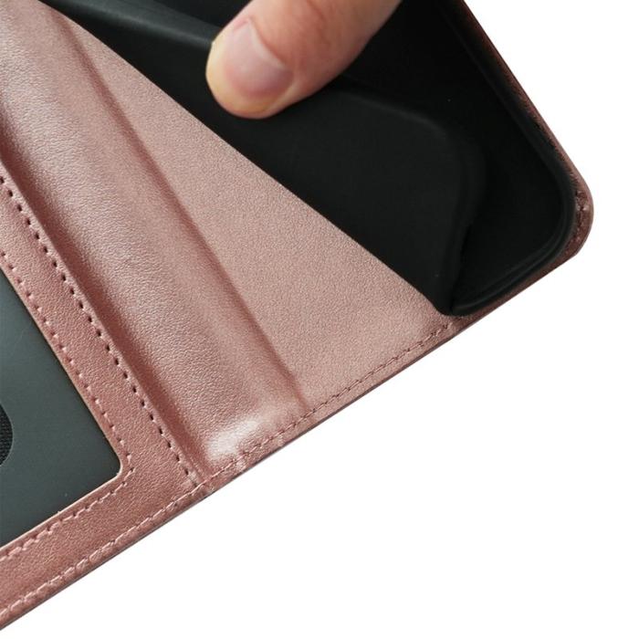 OEM - Samsung Galaxy A37 Fodral Läder - Roséguld