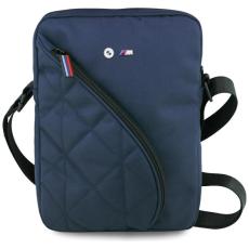 BMW - BMW Tablet Väska 10" Crossbody Nylon Pockets & Metal Logo BMTB10PNYPOV - Navy