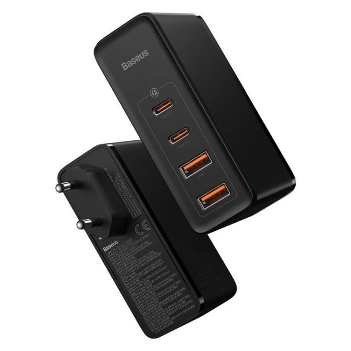 BASEUS - Baseus GaN2 Pro Väggladdare USB Type-C 100W - Svart