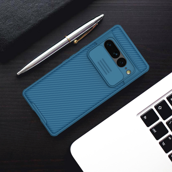 Nillkin - Nillkin Google Pixel 7 Skal CamShield Pro - Blå