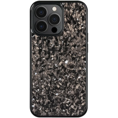 A-One Brand - iPhone 15 Pro Max Mobilskal Aramid Fiber Forged - Silver