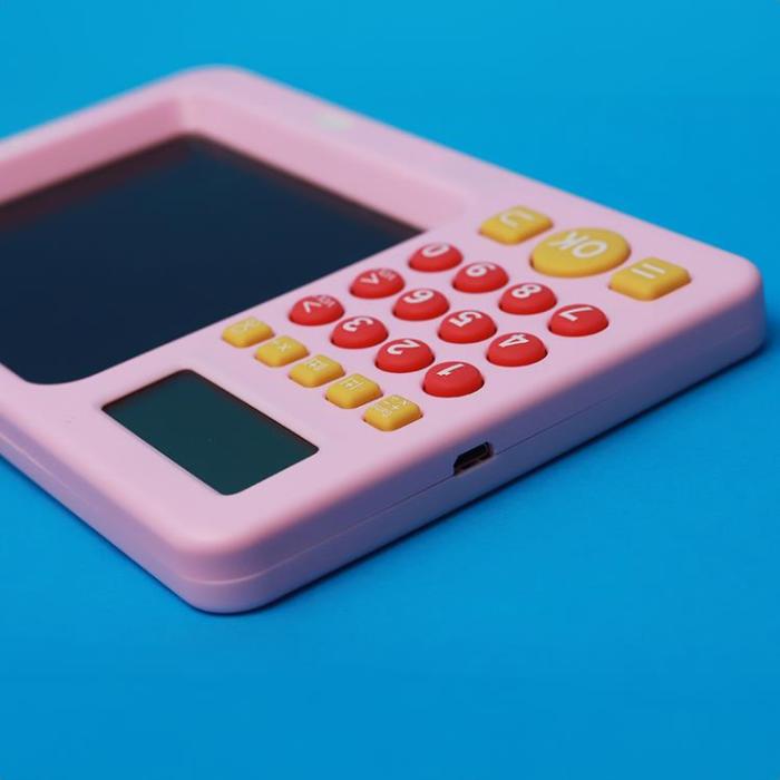 Maxlife - Maxlife Barn Skrivtavla Med Miniräknare MXWB-01 - Rosa