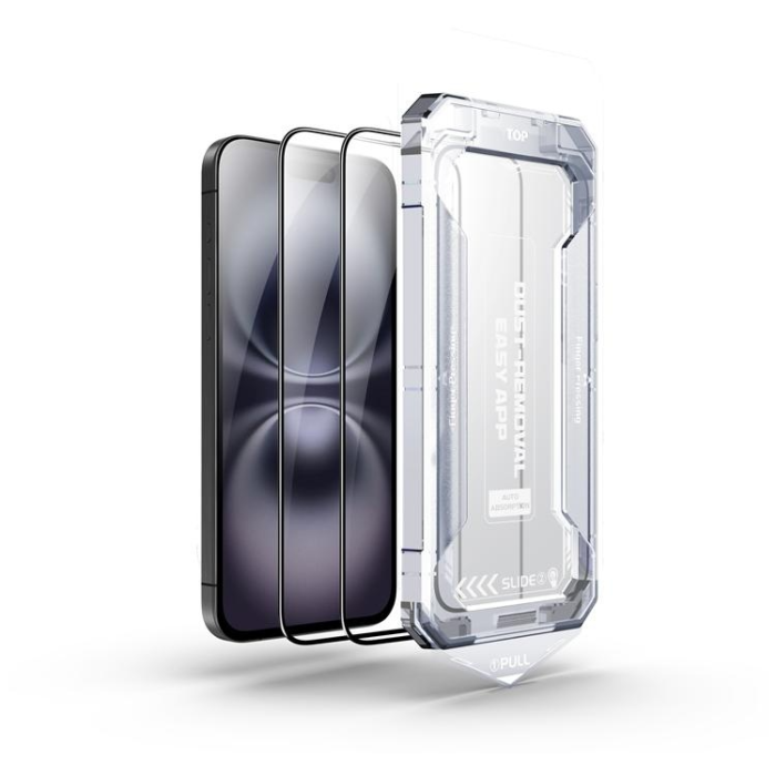 Boom of Sweden - LIVSTIDSGARANTI - BOOM iPhone 17/16 Pro Härdat Glas Skärmskydd - 2 Pack