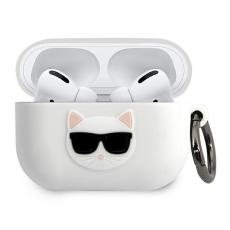 KARL LAGERFELD - Karl Lagerfeld Skal Airpods Pro Silicone Choupette - Vit