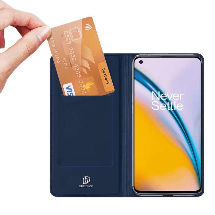 UTGATT1 - Dux Ducis Plånboksfodral OnePlus Nord 2 5G - Blå