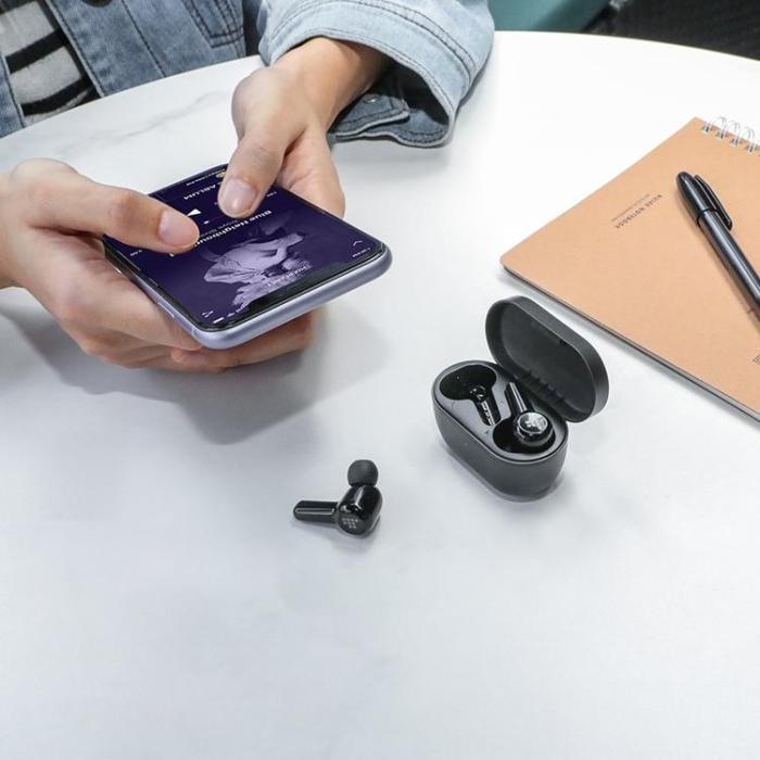 UTGATT1 - Tronsmart TWS Apollo Air ANC Bluetooth Trådlös Hörlurar - Svart