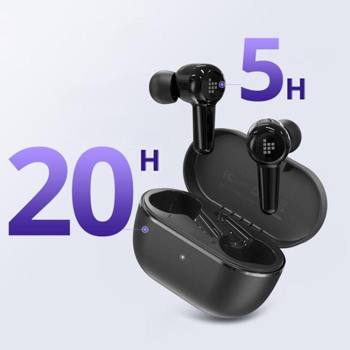 UTGATT1 - Tronsmart TWS Apollo Air ANC Bluetooth Trådlös Hörlurar - Svart