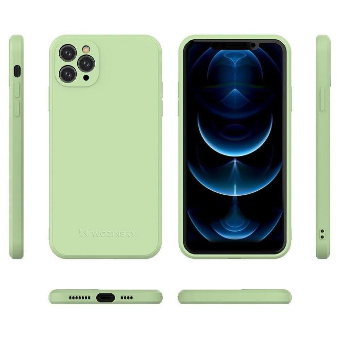 UTGATT1 - Wozinsky Color Silicone Flexible Skal iPhone 11 Pro Max - Rosa