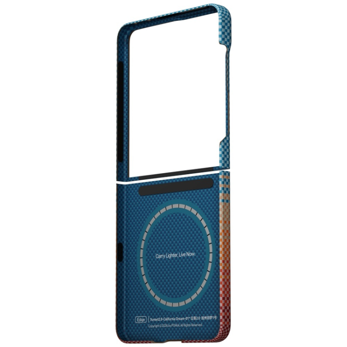 PITAKA - PITAKA Mobilskal För Galaxy Z Flip 8 Magsafe Edge - Sunset