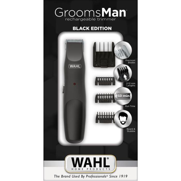 WAHL - WAHL Skäggtrimmer Groomsman BLACK EDITION