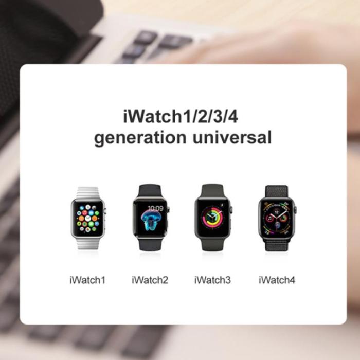 SiGN - SiGN Magnetisk Laddare för Apple Watch, 2.5W, 3A, 1.2m - Vit