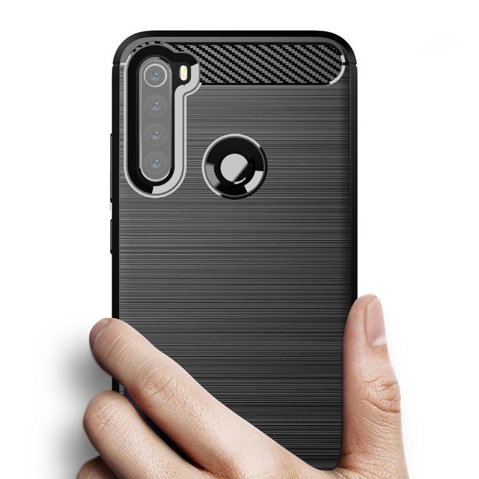 Forcell - CARBON skal till XIAOMI Redmi Note 8T Svart
