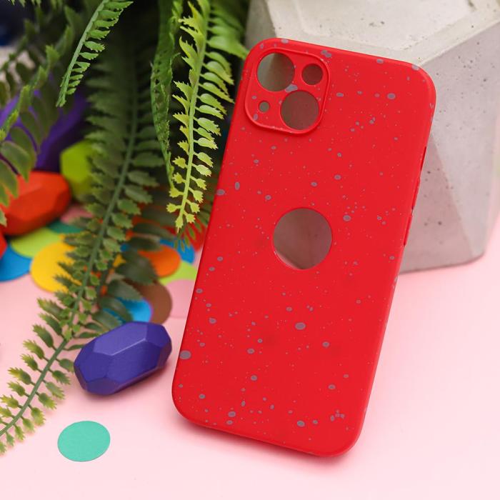 OEM - iPhone 13 Pro Skal Röd Granit - Elegant Hållbart Skyddsfodral
