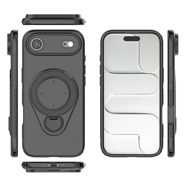 A-One Brand - iPhone Air Mobilskal MagSafe Rotating Kickstand TPU PC