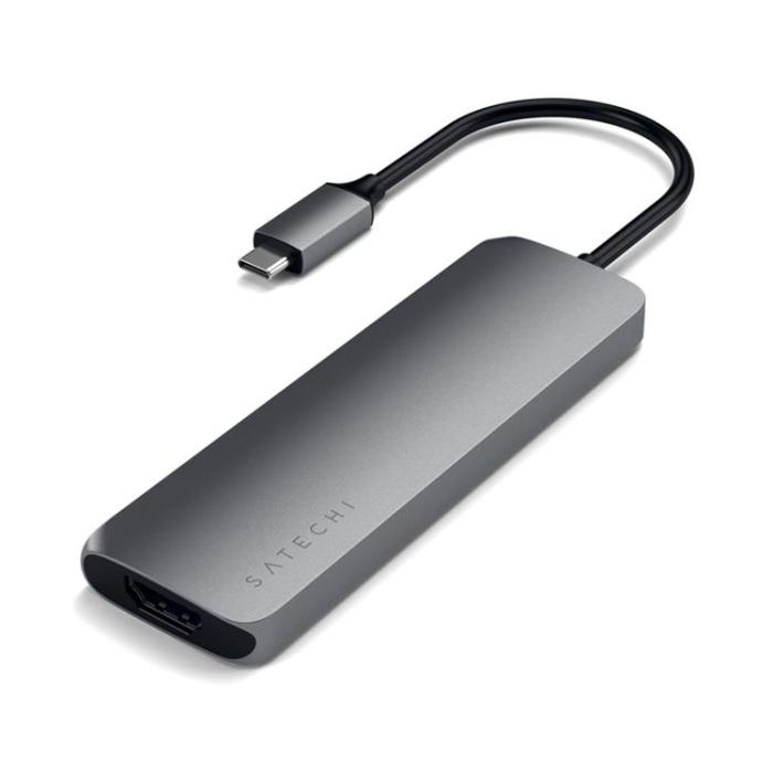 Satechi - Satechi USB-C HUB Multiport Pro - Rymdgrå