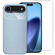A-One Brand - iPhone 17 Air Härdat Glas Skärmskydd Plus Kameralinsskydd