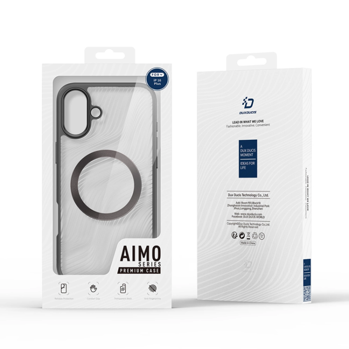 Dux Ducis - Dux Ducis iPhone 16 Plus Mobilskal Magsafe Aimo - Svart