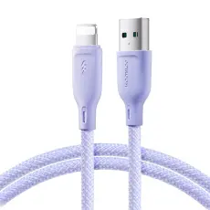 Joyroom - Joyroom USB-A till Lightning kabel 2m 3A - Lila