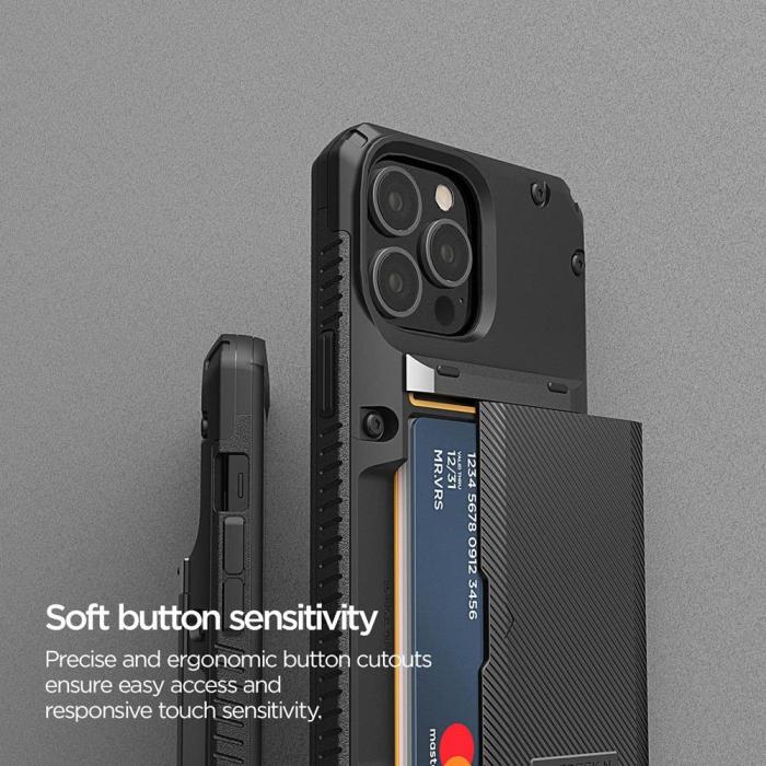 VERUS - VRS DESIGN Damda Glide Pro Skal iPhone 13 Pro Max - Svart