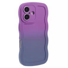 A-One Brand - iPhone 17 Mobiskal Gradient Color TPU - Lila + Lavendelgrå