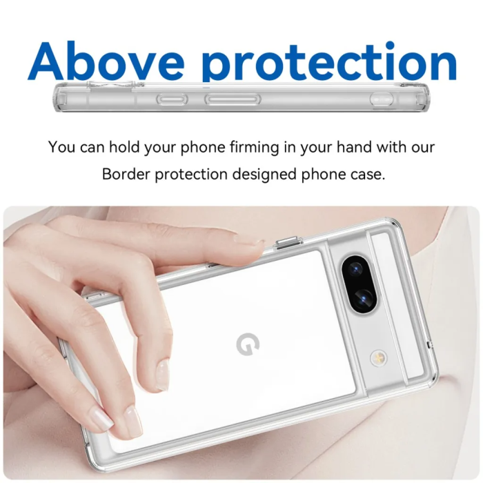 Taltech - Google Pixel 7A Mobilskal Stötabsorberande - Transparent