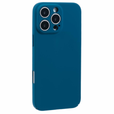 A-One Brand - iPhone 16 Pro Max Mobilskal Skin-Touch Rubberized PC - Blå