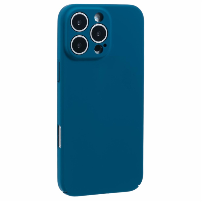 A-One Brand - iPhone 16 Pro Max Mobilskal Skin-Touch Rubberized PC - Blå