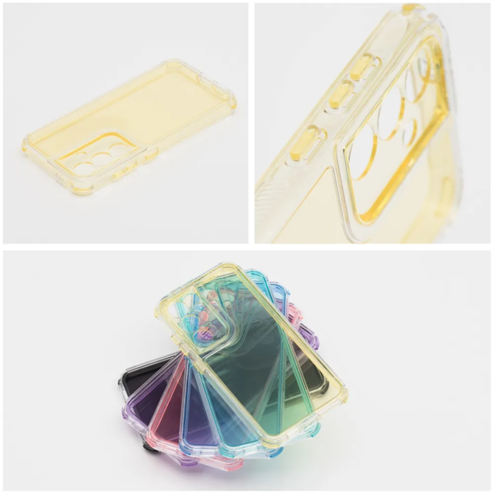 OEM - Xiaomi Redmi 14C Mobilskal Matrix Clear - Gul