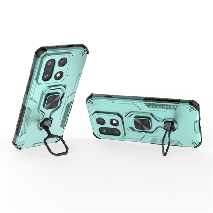 A-One Brand - OnePlus 15 5G Mobilskal Rotatable Ring Kickstand - Grön
