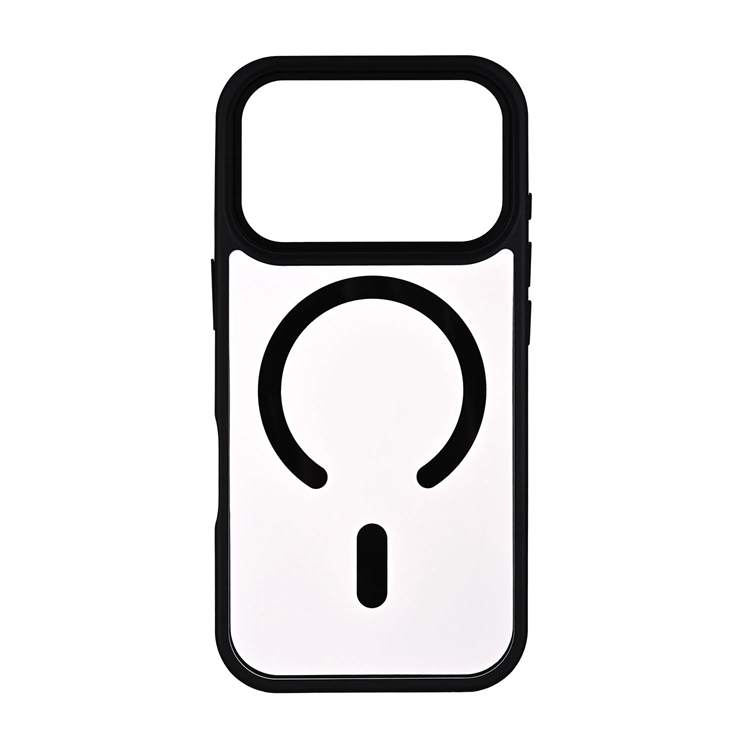 ONSALA iPhone 17 Pro Mobilskal MagSafe Bumper - Svart-Clear | 2353 | AlltMobil