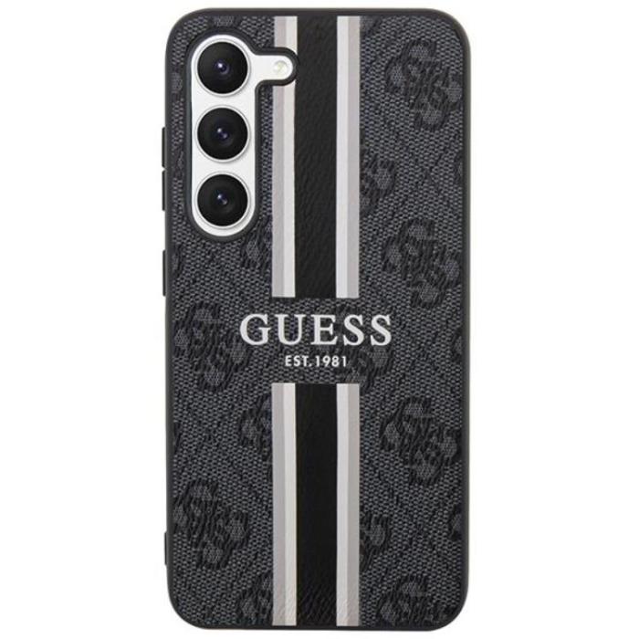 UTGATT1 - Guess Galaxy S23 Plus Skal 4G Printed Stripe - Svart
