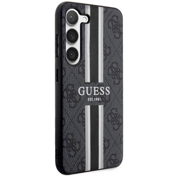 UTGATT1 - Guess Galaxy S23 Plus Skal 4G Printed Stripe - Svart