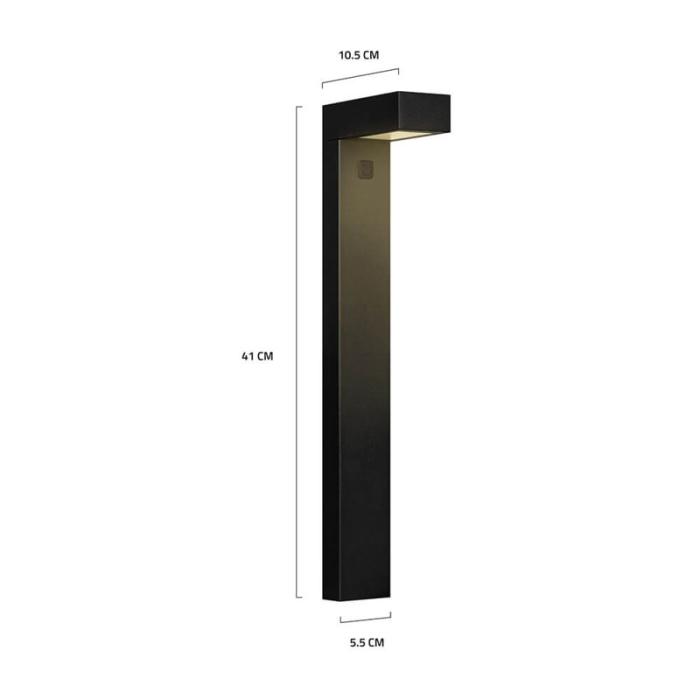 HOMBLI - HOMBLI Smart Gångbelysning 1-pack RGB CCT Svart