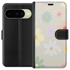 Gustaf - Pl&aring;nboksfodral till Google Pixel 10 med fejdande blommor