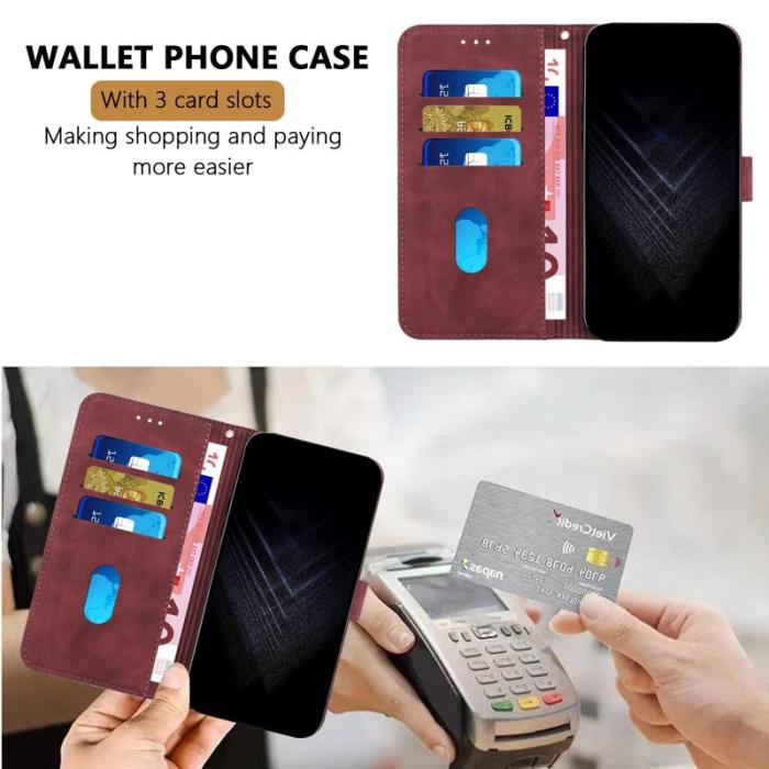 OEM - Plånboksfodral för Samsung Galaxy S26 Konstläder Stativ - Brun