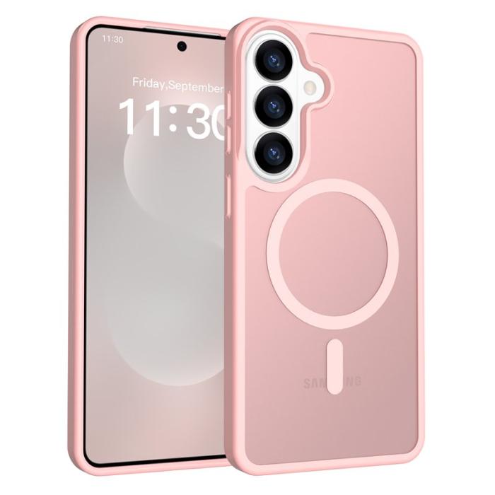 OEM - Mobilskal för Samsung Galaxy S26 Plus Magnetiskt TPU - Rosa