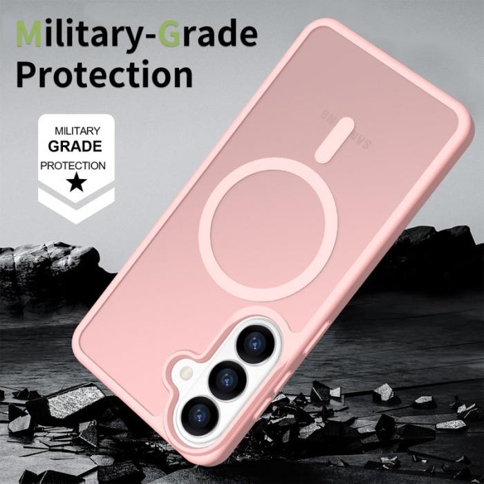 OEM - Mobilskal för Samsung Galaxy S26 Plus Magnetiskt TPU - Rosa