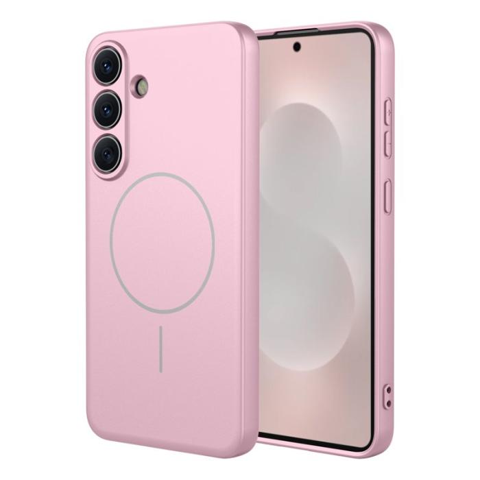 OEM - Mobilskal för Samsung Galaxy S26 Plus Magnetiskt TPU - Rosa