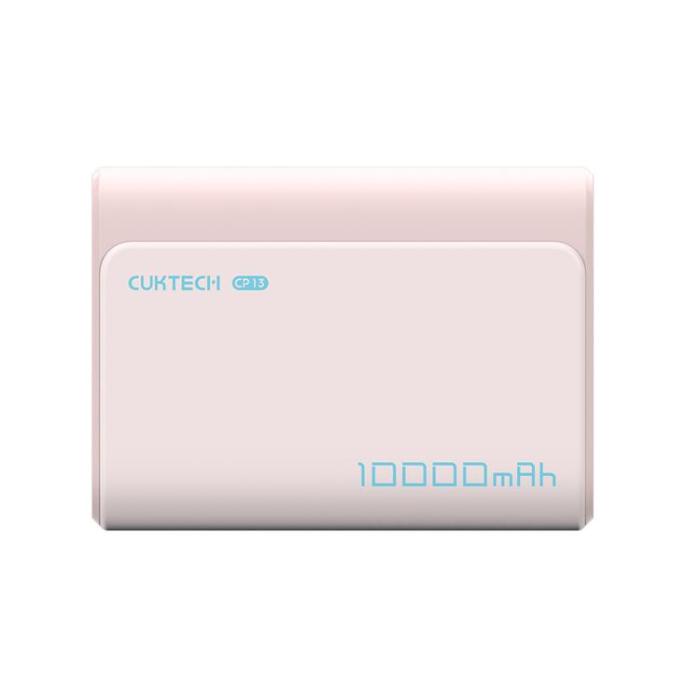 Cuktech - Cuktech Powerbank 10000 mAh 30W USB-C USB-A CP13 - Rosa