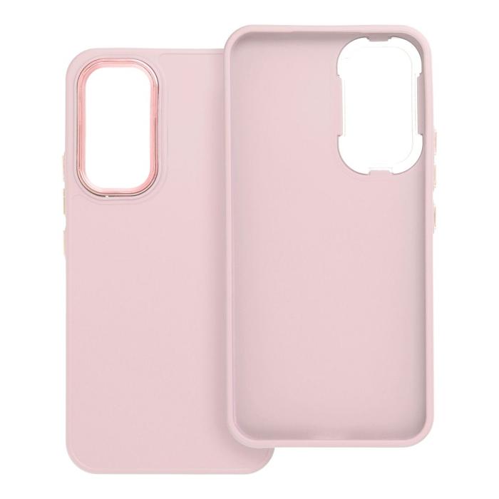 OEM - FRAME Skal för Samsung A54 5G i puderpink.