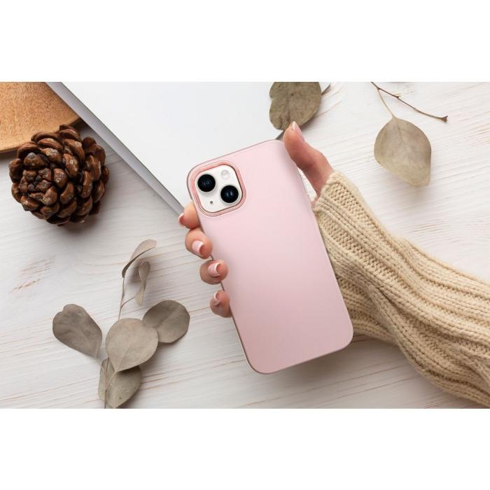 OEM - FRAME Skal för Samsung A54 5G i puderpink.
